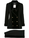 Pre-owned Chanel Jacket And Skirt Suit In Black