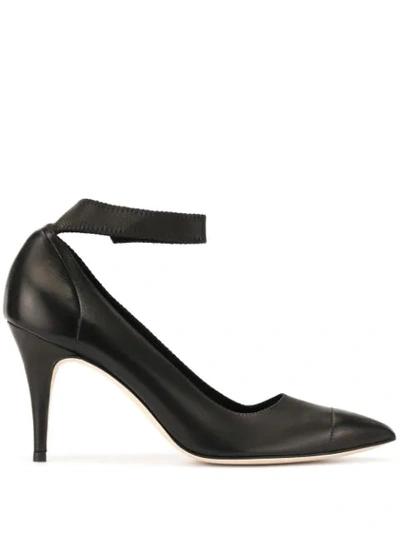 Marskinryyppy Appy Ankle Strap Pumps In Black