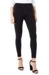 Liverpool Los Angeles Rhianna Seamed Ponte Leggings In Black