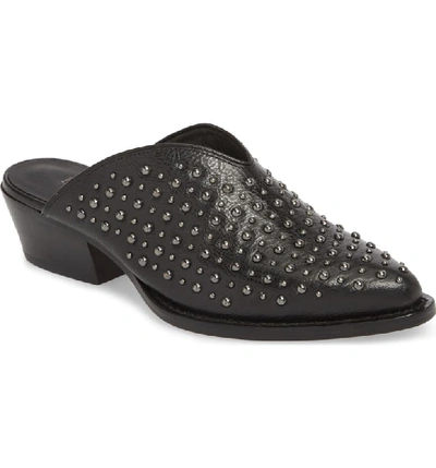 Botkier Women's Trixie Studded Mules In Black Leather