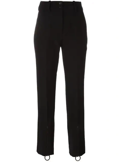 Petar Petrov Cropped Trousers  In Black