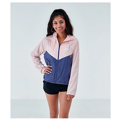 Nike Sportswear Windrunner Water Repellent Jacket In Pink