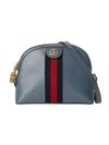 Gucci Ophidia Small Shoulder Bag In Blue