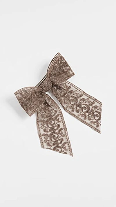 Chan Luu Bronze Bow Barrette