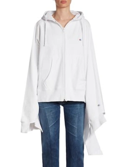 Vetements champion in progress hoodie sale
