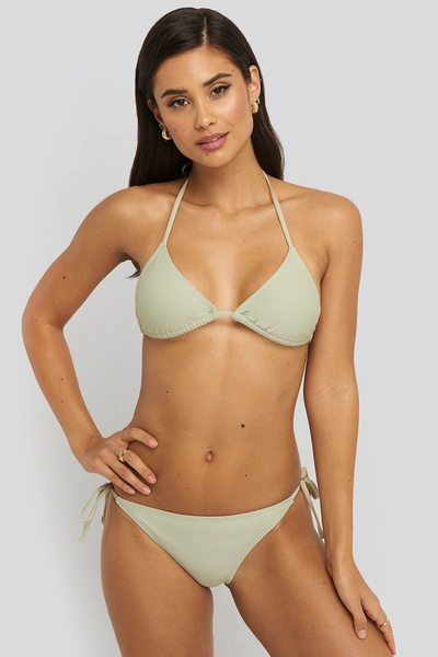 Na-kd Triangle Panty Green In Dusty Green