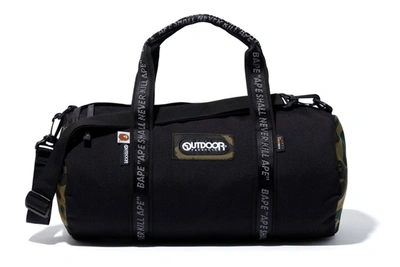 Pre-owned Bape  X Outdoors Products Drum Bag Black