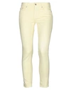 Dondup Casual Pants In Light Yellow