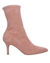 Stuart Weitzman Ankle Boot In Pale Pink