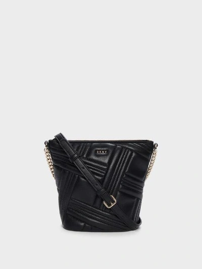 Dkny Allen Crossgrid Bucket Bag, Created For Macy's In Twlight