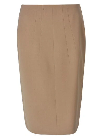 N°21 Classic Skirt In Brown