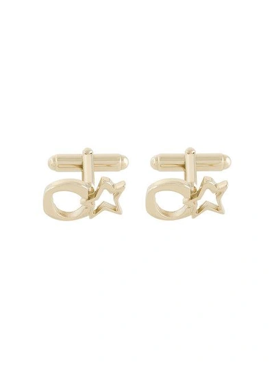 Corto Moltedo C Star Cufflinks - Metallic