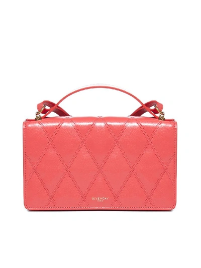 Givenchy Clutch In Lipstick Pink