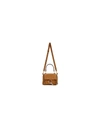 Chloé Mini Faye Day Leather Crossbody Bag In Autumnal Brown