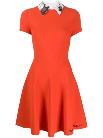 open lace back dress Women's Mimia Mini Dress Orange in Size XL by Outcast