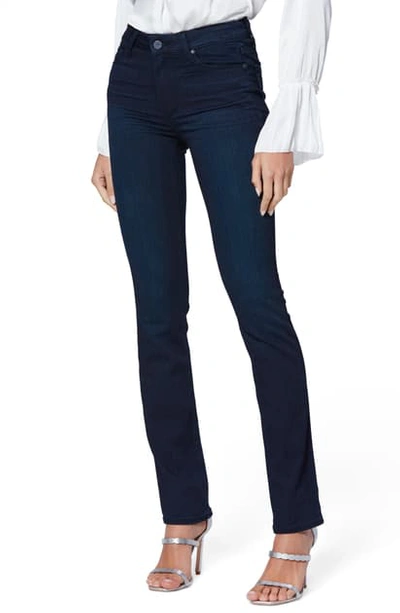 Paige Hoxton Mid-rise Straight-leg Jeans In Cinema