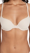 Natori Sheer Glamour Push Up Underwire Bra In Light Mocha