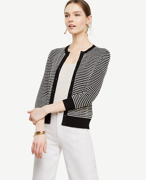 french connection cropped bobble knit sweater