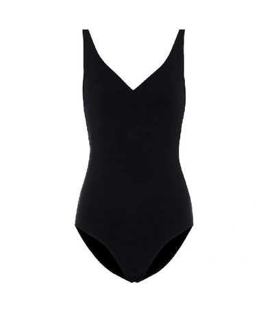 Acne Studios Peached Sleeveless Bodysuit In Black