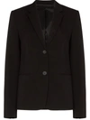 Helmut Lang Cotton-blend Twill Blazer In Black