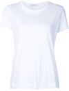 Adam Lippes Round Neck T-shirt In White