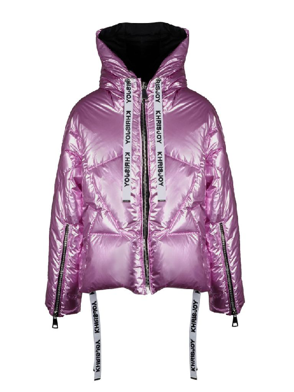 Khrisjoy Women's Purple Polyamide Down Jacket | ModeSens