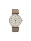 Nomos Tangente 33mm In White, Silver-plated