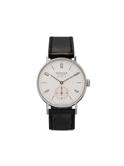 Nomos Tangente Neomatik 35mm In White, Silver-plated