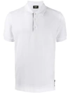 Fendi Men's Ff-placket Polo Shirt In White