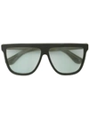 Gucci Rectangular Sunglasses In Black