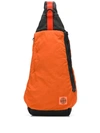 Stone Island One Shoulder Backpack In Orange