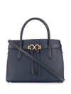 Kate Spade Medium Toujours Leather Satchel In Blue