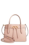 Kate Spade Medium Toujours Leather Satchel In Flapper Pink