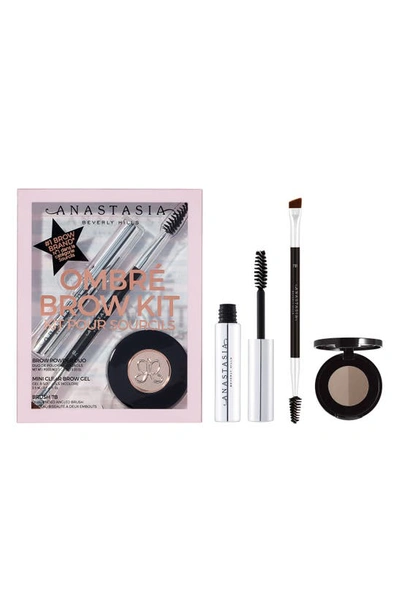 Anastasia Beverly Hills Ombre Brow Kit ($52 Value) In Medium Brown