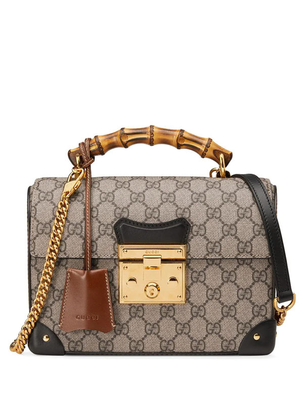 padlock small gg top handle bag