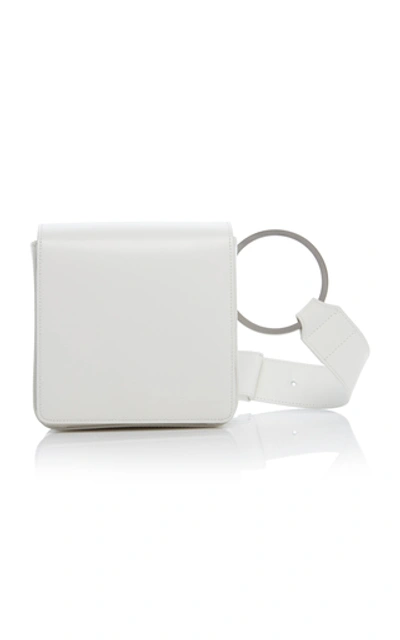 Osoi Holring Leather Shoulder Bag In White