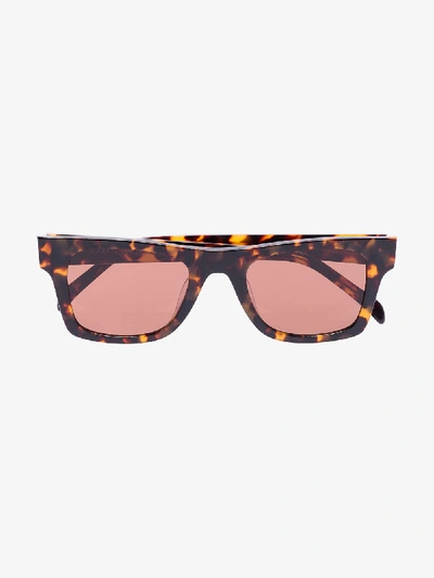 Karen Wazen Brown Harper Tortoiseshell Sunglasses