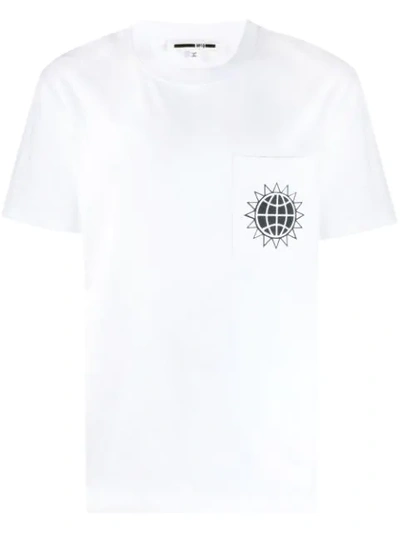 Mcq By Alexander Mcqueen Graphic Patch T-shirt In White