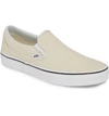 Vans 'classic' Slip-on Sneaker In Birch/ True White