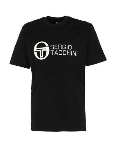 Sergio Tacchini T-shirts In Black