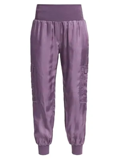 Cinq À Sept Women's Giles Cargo Joggers In French Lavender