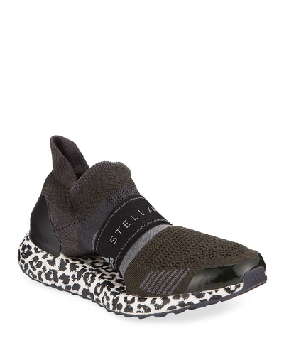 Adidas By Stella Mccartney Ultraboost X 3.d.s. Knit Sneakers In Urban Earth