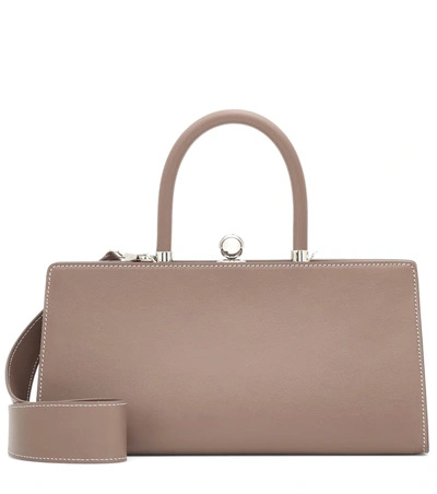 Ratio Et Motus Sister Leather Shoulder Bag In Beige