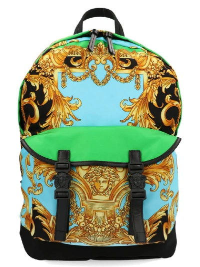 Versace Home Barocco Bag In Multicolor