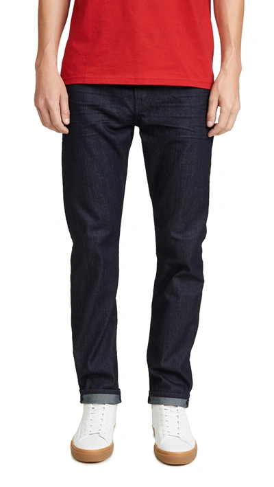 7 For All Mankind Adrien Clean Pocket Denim Jeans In Executive