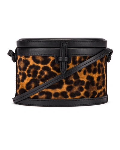 Hunting Season Mini Trunk Bag In Leopard