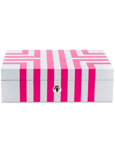 Rapport Maze Jewellery Box In Grey