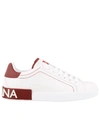 Dolce & Gabbana Portofino Sneakers In White