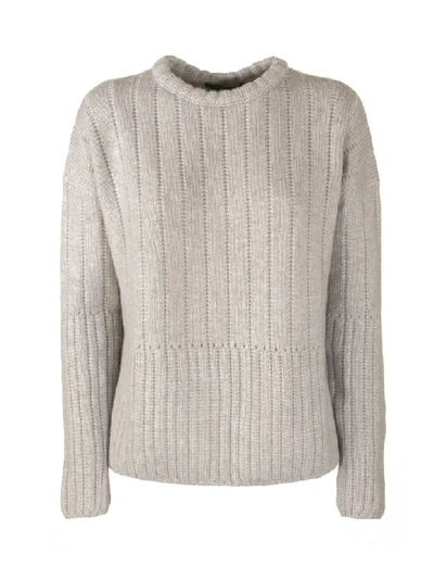 Loro Piana Girocollo Regents Sweater Cashmere In Sirio Melange