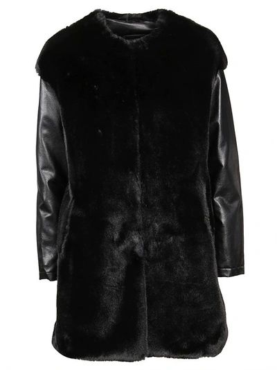 Pinko Women's Black Polyester Coat
